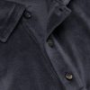 Cotton and Silk-Blend Velour Polo Shirt - CU Cotton and Silk-Blend Velour Polo Shirt - CU