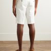 Jarno Straight-Leg Stretch-Cotton Bermuda Shorts - BK Jarno Straight-Leg Stretch-Cotton Bermuda Shorts - BK