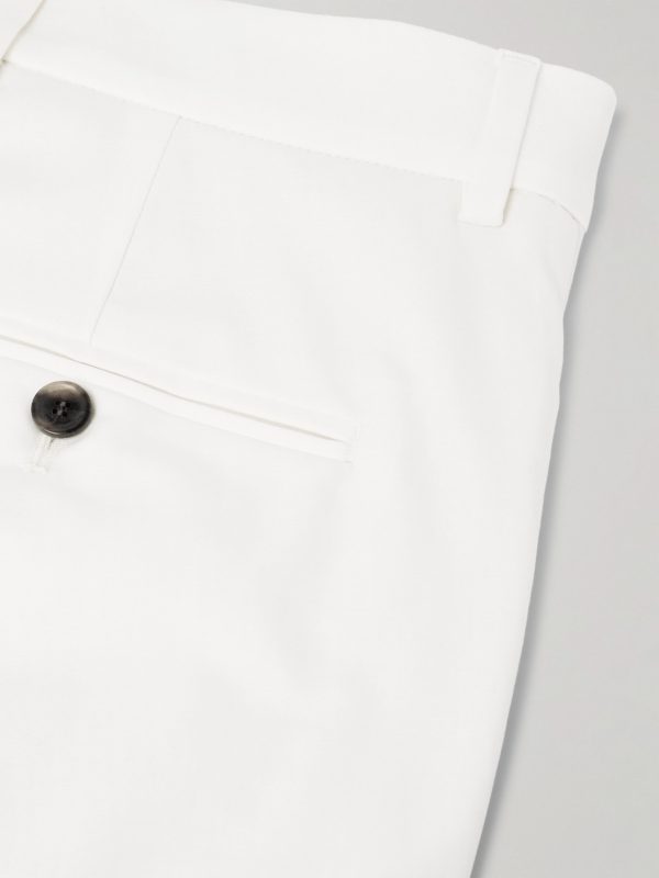 Jarno Straight-Leg Stretch-Cotton Bermuda Shorts - CU Jarno Straight-Leg Stretch-Cotton Bermuda Shorts - CU