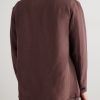 Joele Linen and Silk-Blend Overshirt - BK Joele Linen and Silk-Blend Overshirt - BK
