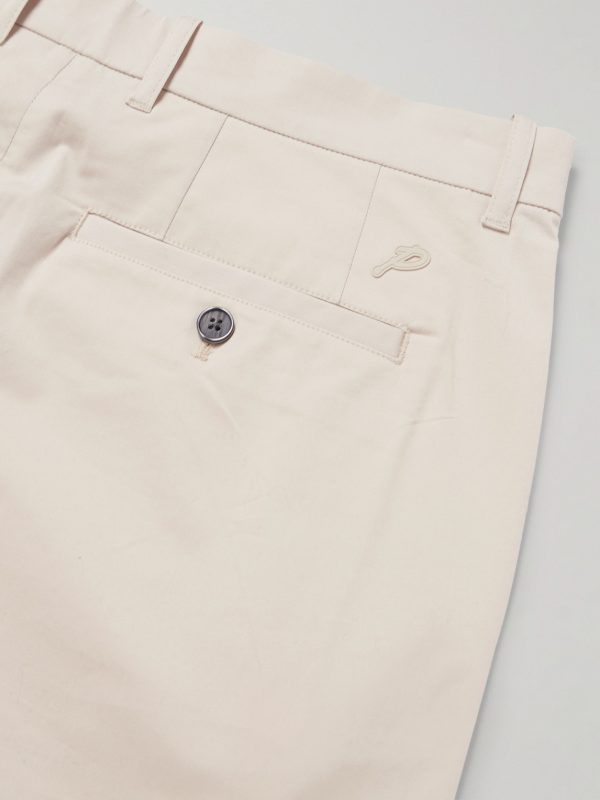 Straight-Leg Stretch Recycled Cotton-Blend Twill Golf Shorts - CU Straight-Leg Stretch Recycled Cotton-Blend Twill Golf Shorts - CU