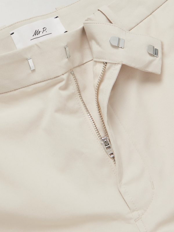 Straight-Leg Stretch Recycled Cotton-Blend Twill Golf Shorts - E1 Straight-Leg Stretch Recycled Cotton-Blend Twill Golf Shorts - E1