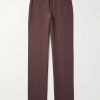 Maryln Straight-Leg Linen and Silk-Blend Trousers Maryln Straight-Leg Linen and Silk-Blend Trousers
