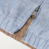Reversible Linen Bomber Jacket - E1 Reversible Linen Bomber Jacket - E1