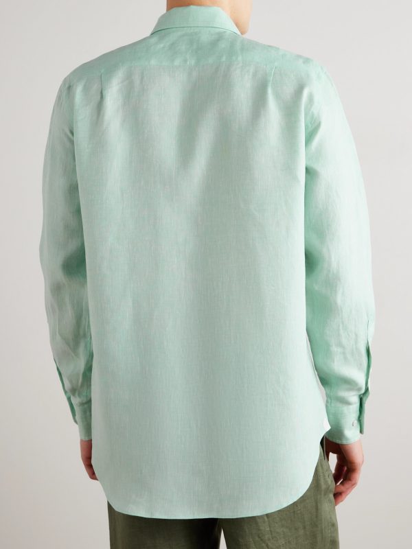 André Linen Shirt - BK