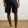 Straight-Leg Linen Shorts - FR Straight-Leg Linen Shorts - FR