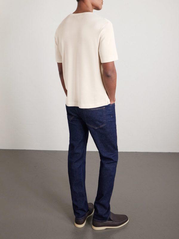 Mazzorbo Silk and Cotton-Blend Jersey T-Shirt - BK