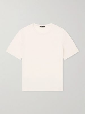 Mazzorbo Silk and Cotton-Blend Jersey T-Shirt