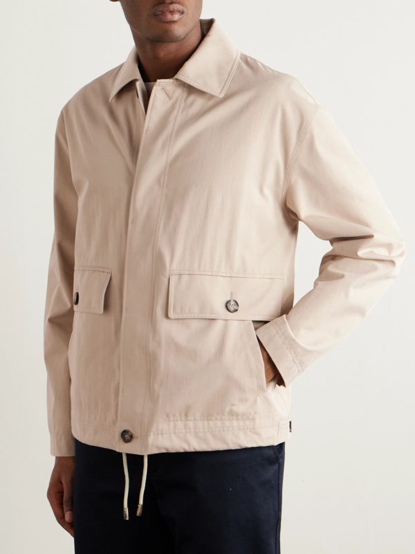 Rudolf Rain System® Cotton-Blend Gabardine Blouson Jacket - FR Rudolf Rain System® Cotton-Blend Gabardine Blouson Jacket - FR