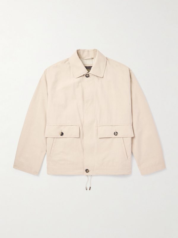 Rudolf Rain System® Cotton-Blend Gabardine Blouson Jacket Rudolf Rain System® Cotton-Blend Gabardine Blouson Jacket