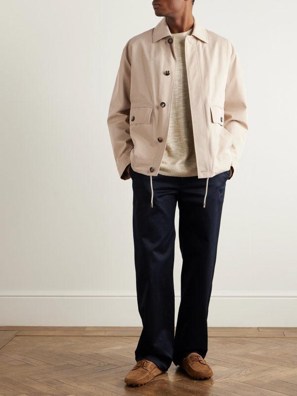 Rudolf Rain System® Cotton-Blend Gabardine Blouson Jacket - OU Rudolf Rain System® Cotton-Blend Gabardine Blouson Jacket - OU