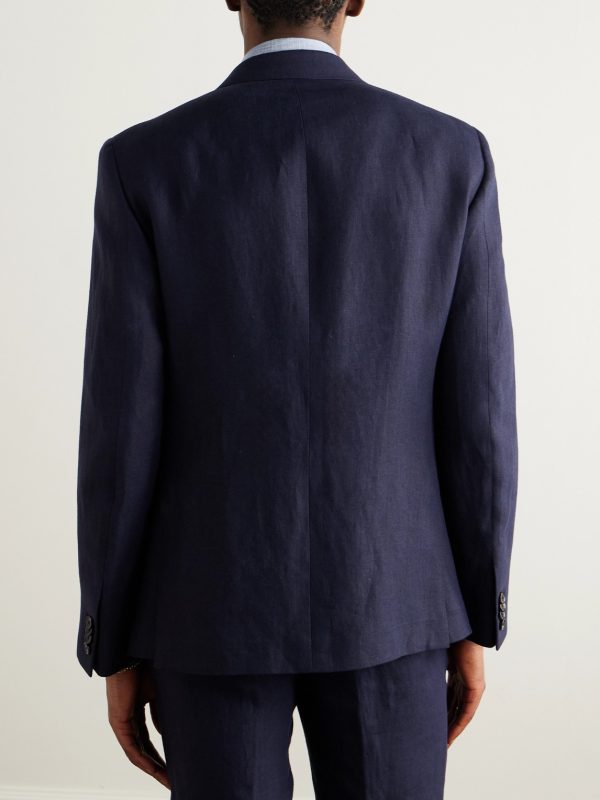 Linen Suit Jacket - BK Linen Suit Jacket - BK