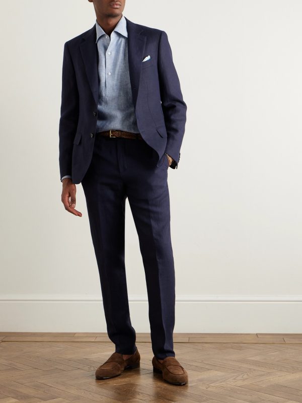 Linen Suit Jacket - OU Linen Suit Jacket - OU