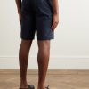 Jarno Straight-Leg Stretch-Cotton Bermuda Shorts - BK