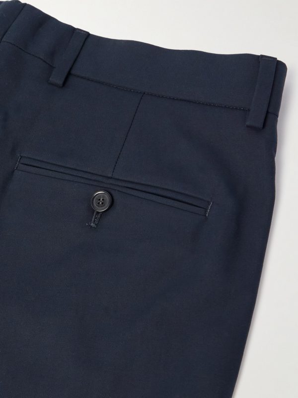 Jarno Straight-Leg Stretch-Cotton Bermuda Shorts - CU