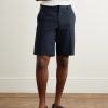 Jarno Straight-Leg Stretch-Cotton Bermuda Shorts - FR