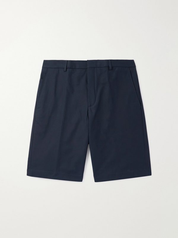 Jarno Straight-Leg Stretch-Cotton Bermuda Shorts