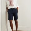 Jarno Straight-Leg Stretch-Cotton Bermuda Shorts - OU