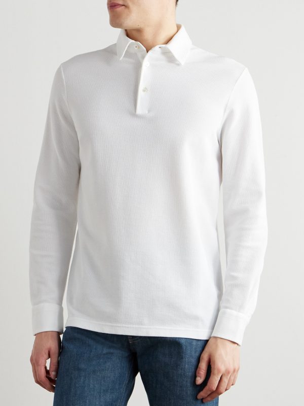 Cotton-Piqué Polo Shirt - FR Cotton-Piqué Polo Shirt - FR