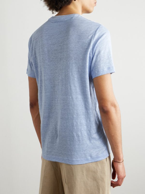 Linen T-Shirt - BK Linen T-Shirt - BK