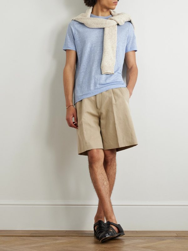 Linen T-Shirt - OU Linen T-Shirt - OU