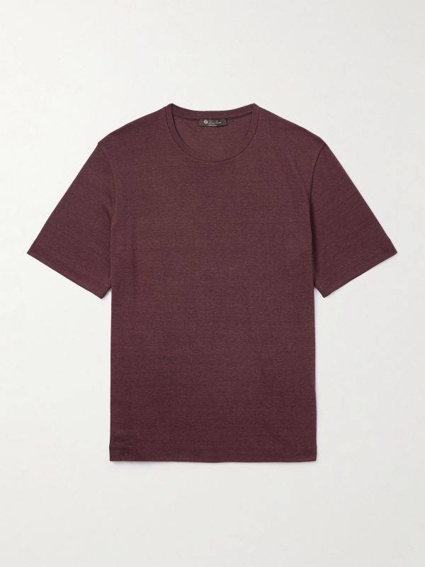 Mazzorbo Silk and Cotton-Blend Jersey T-Shirt Mazzorbo Silk and Cotton-Blend Jersey T-Shirt