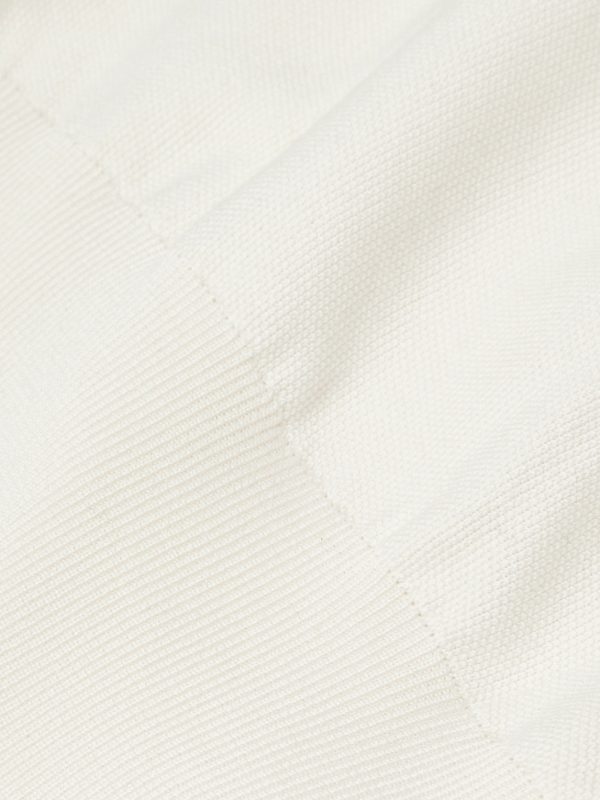 Slim-Fit Cotton and Silk-Blend Piqué T-Shirt - CU