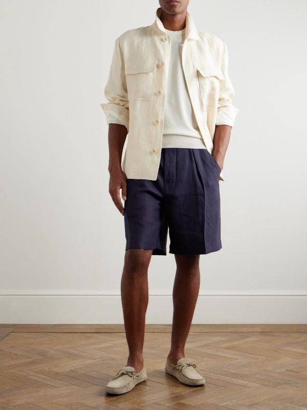 Slim-Fit Cotton and Silk-Blend Piqué T-Shirt - OU
