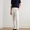 Carlo Straight-Leg Linen Trousers - OU Carlo Straight-Leg Linen Trousers - OU