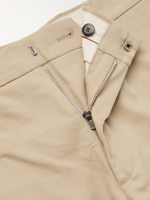 Jarno Straight-Leg Stretch-Cotton Bermuda Shorts - E1