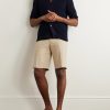 Jarno Straight-Leg Stretch-Cotton Bermuda Shorts - OU