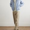 Cotton and Silk-Blend Piqué Sweater - OU Cotton and Silk-Blend Piqué Sweater - OU