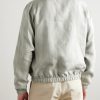 Reversible Linen Bomber Jacket - BK Reversible Linen Bomber Jacket - BK
