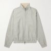 Reversible Linen Bomber Jacket Reversible Linen Bomber Jacket