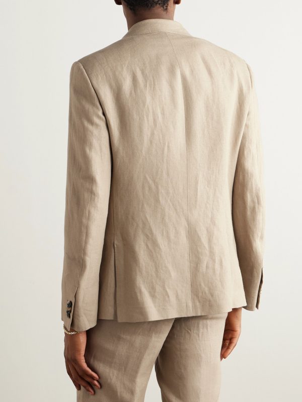 Linen Suit Jacket - BK Linen Suit Jacket - BK