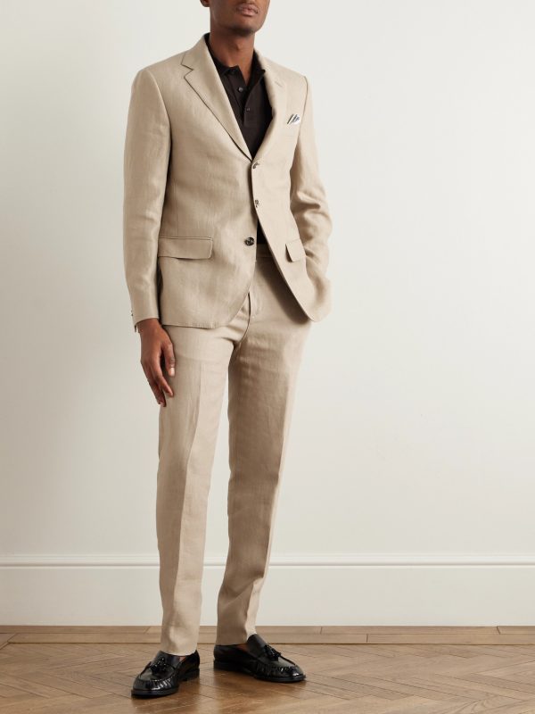 Linen Suit Jacket - OU Linen Suit Jacket - OU