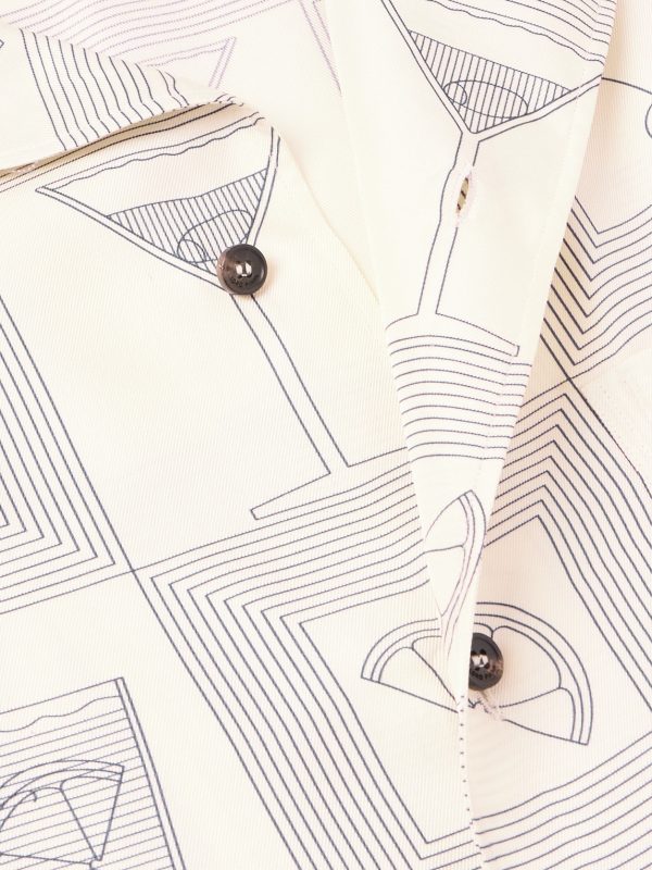 Aperitivo Federico Camp-Collar Printed Silk-Twill Shirt - CU Aperitivo Federico Camp-Collar Printed Silk-Twill Shirt - CU