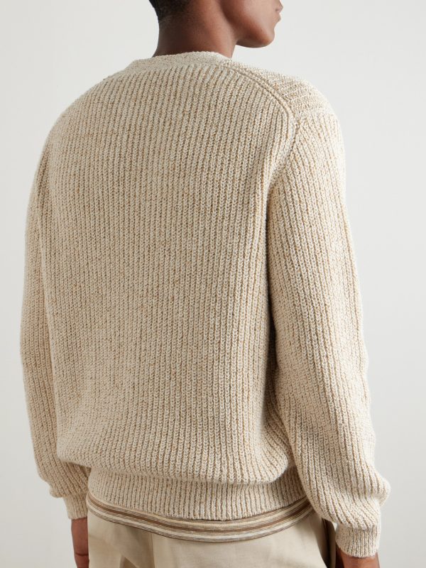 Meina Ribbed Cotton Cardigan - BK Meina Ribbed Cotton Cardigan - BK