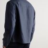 Maurin Linen-Twill Blouson Jacket - BK Maurin Linen-Twill Blouson Jacket - BK