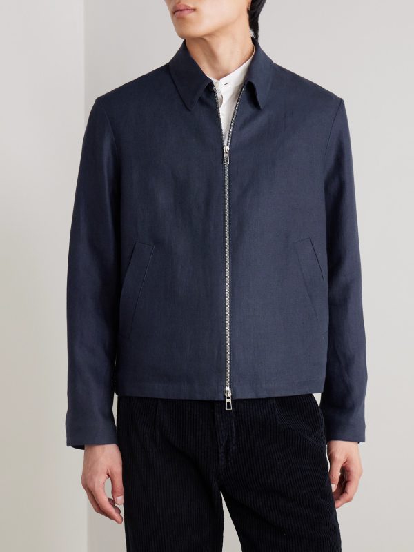 Maurin Linen-Twill Blouson Jacket - FR Maurin Linen-Twill Blouson Jacket - FR