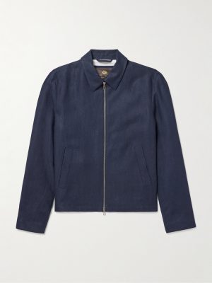 Maurin Linen-Twill Blouson Jacket Maurin Linen-Twill Blouson Jacket