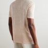 Linen Polo Shirt - BK Linen Polo Shirt - BK