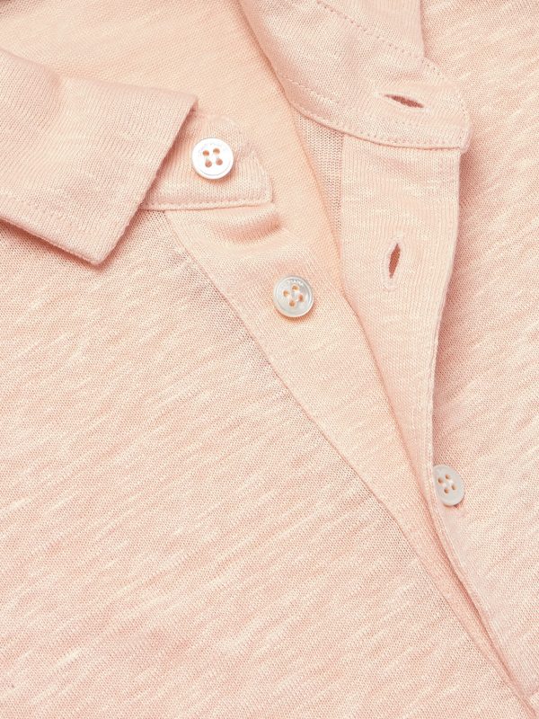 Linen Polo Shirt - CU Linen Polo Shirt - CU