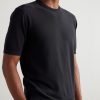 Slim-Fit Cotton and Silk-Blend Piqué T-Shirt - FR Slim-Fit Cotton and Silk-Blend Piqué T-Shirt - FR