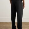 Eternal Wide-Leg Pleated Wool Trousers - BK Eternal Wide-Leg Pleated Wool Trousers - BK