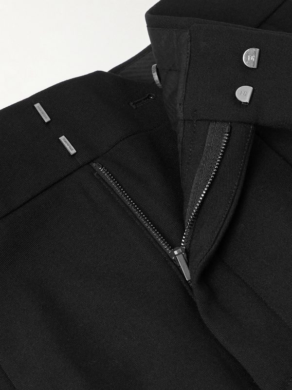Eternal Wide-Leg Pleated Wool Trousers - E1 Eternal Wide-Leg Pleated Wool Trousers - E1