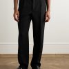 Eternal Wide-Leg Pleated Wool Trousers - FR Eternal Wide-Leg Pleated Wool Trousers - FR