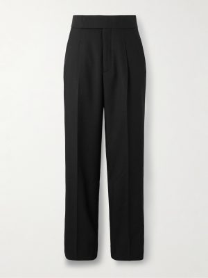Eternal Wide-Leg Pleated Wool Trousers Eternal Wide-Leg Pleated Wool Trousers