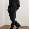 Eternal Wide-Leg Pleated Wool Trousers - OU Eternal Wide-Leg Pleated Wool Trousers - OU