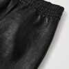 Forum Straight-Leg Croc-Effect Leather Drawstring Trousers - CU Forum Straight-Leg Croc-Effect Leather Drawstring Trousers - CU
